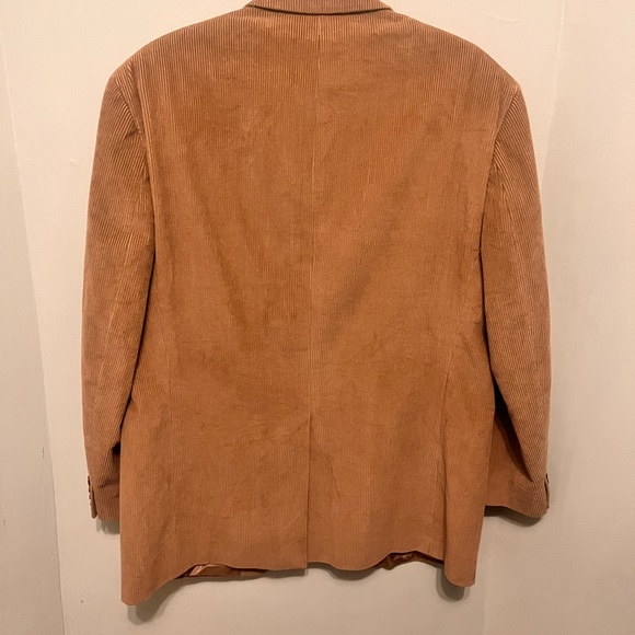 Lauren Ralph Lauren - Men’s XL - Corduroy - Blazer / Sport Coat - Tan - Picture 15 of 16